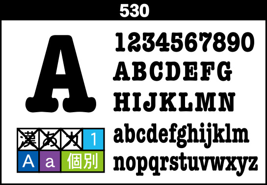 fontsample_530